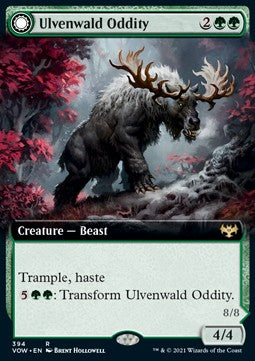 Ulvenwald Oddity // Ulvenwald Behemoth - Innistrad: Crimson Vow: Extras (Rare) [XVOW-394]