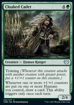 Cloaked Cadet - Innistrad: Crimson Vow (Uncommon) [VOW-192]