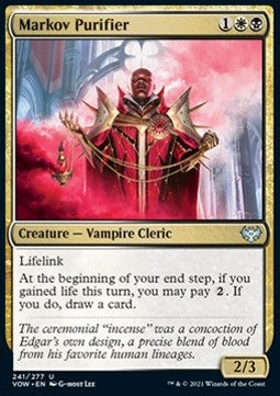 Markov Purifier - Innistrad: Crimson Vow (Uncommon) [VOW-241]