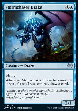 Stormchaser Drake - Innistrad: Crimson Vow (Uncommon) [VOW-82]