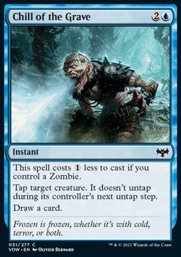 Chill of the Grave - Innistrad: Crimson Vow (Common) [VOW-51]