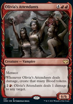 Olivia's Attendants - Innistrad: Crimson Vow: Extras (Rare) [XVOW-307]