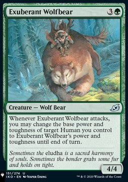 Exuberant Wolfbear - The List (Uncommon) [ZNL-151]