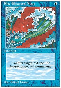Blue Elemental Blast - Fourth Edition (Common)