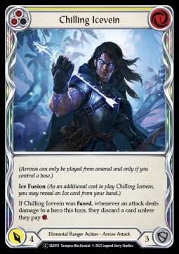 Chilling Icevein (Yellow) (Normal) - Tales of Aria - Unlimited (Common) [ELE-U-ELE051]
