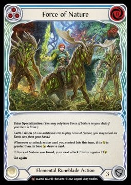Force of Nature (Normal) - Tales of Aria - Unlimited (Majestic) [ELE-U-ELE066]