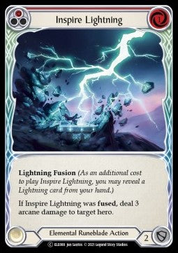 Inspire Lightning (Red) (Normal) - Tales of Aria - Unlimited (Common) [ELE-U-ELE088]