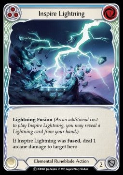 Inspire Lightning (Blue) (Normal) - Tales of Aria - Unlimited (Common) [ELE-U-ELE090]