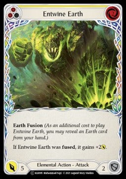 Entwine Earth (Yellow) (Normal) - Tales of Aria - Unlimited (Common) [ELE-U-ELE095]