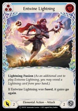 Entwine Lightning (Blue) (Normal) - Tales of Aria - Unlimited (Common) [ELE-U-ELE102]