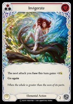 Invigorate (Red) (Normal) - Tales of Aria - Unlimited (Common) [ELE-U-ELE103]