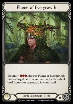 Plume of Evergrowth (Normal) - Tales of Aria - Unlimited (Common) [ELE-U-ELE116]