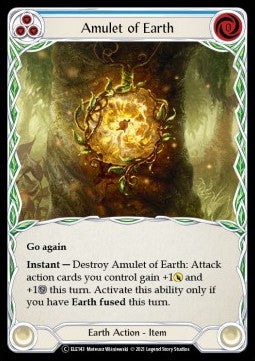 Amulet of Earth (Normal) - Tales of Aria - Unlimited (Common) [ELE-U-ELE143]