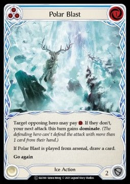 Polar Blast (Blue) (Normal) - Tales of Aria - Unlimited (Common) [ELE-U-ELE168]