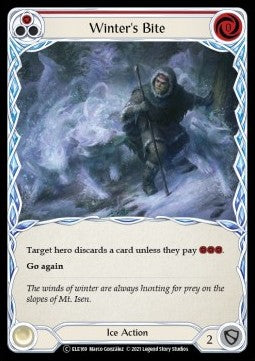 Winters Bite (Red) (Normal) - Tales of Aria - Unlimited (Common) [ELE-U-ELE169]