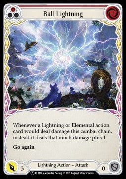 Ball Lightning (Red) (Normal) - Tales of Aria - Unlimited (Common) [ELE-U-ELE186]