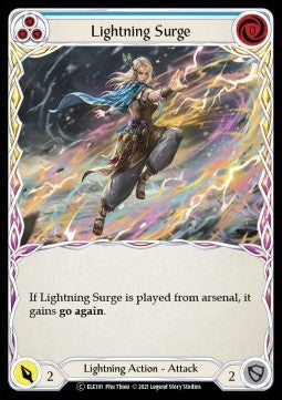 Lightning Surge (Blue) (Normal) - Tales of Aria - Unlimited (Common) [ELE-U-ELE191]