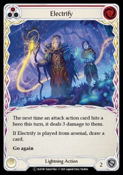 Electrify (Red) (Normal) - Tales of Aria - Unlimited (Common) [ELE-U-ELE198]