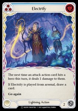 Electrify (Blue) (Normal) - Tales of Aria - Unlimited (Common) [ELE-U-ELE200]