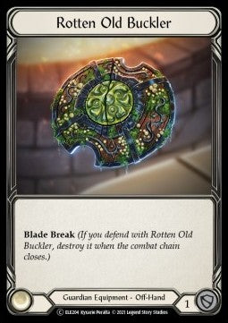 Rotten Old Buckler (Normal) - Tales of Aria - Unlimited (Common) [ELE-U-ELE204]