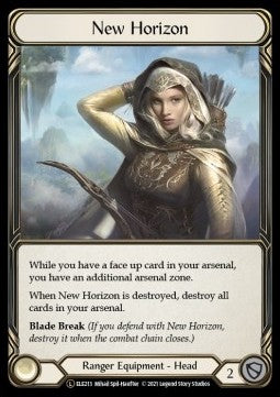 New Horizon (Rainbow Foil) - Tales of Aria - Unlimited (Legendary) [ELE-U-ELE213]