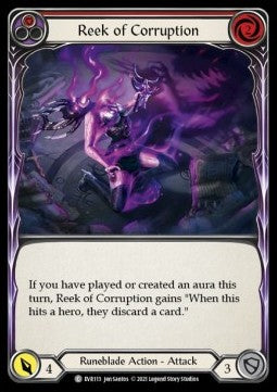 Reek of Corruption (Red) (Rainbow Foil) - Everfest - First (Common) [EVR-F-113]
