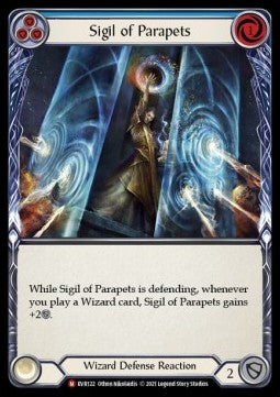 Sigil of Parapets (Rainbow Foil) - Everfest - First (Majestic) [EVR-F-122]