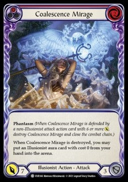 Coalescence Mirage (Red) (Regular) - Everfest - First (Common) [EVR-F-144]