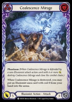 Coalescence Mirage (Blue) (Regular) - Everfest - First (Common) [EVR-F-146]