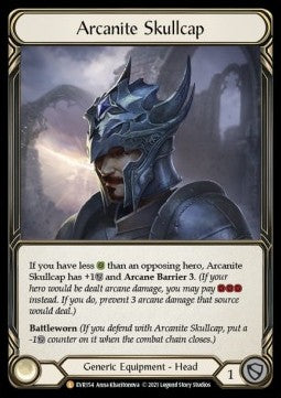 Arcanite Skullcap (Regular) - Everfest - First (Legendary) [EVR-F-154]