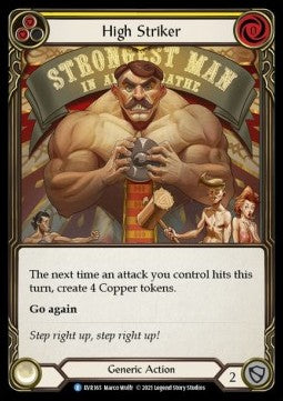 High Striker (Yellow) (Regular) - Everfest - First (Rare) [EVR-F-165]