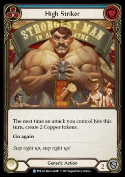 High Striker (Blue) (Regular) - Everfest - First (Rare) [EVR-F-166]
