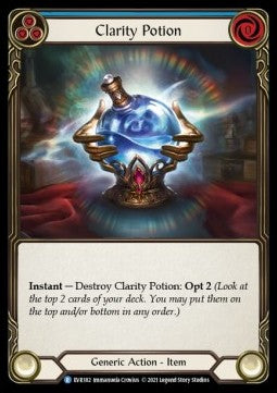 Clarity Potion (Regular) - Everfest - First (Rare) [EVR-F-182]