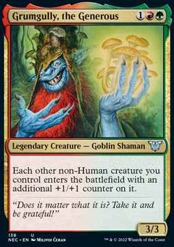 Grumgully, the Generous - Commander: Kamigawa: Neon Dynasty (Uncommon) [NEC-138]
