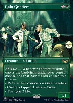 Gala Greeters (V.2) - Streets of New Capenna: Extras (Rare) [XSNC-450]