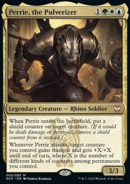 Perrie, the Pulverizer - Commander: Streets of New Capenna (Mythic) [NCC-5]