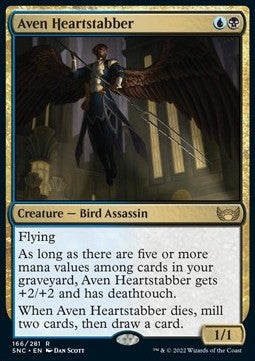 Aven Heartstabber - Streets of New Capenna (Rare) [SNC-166]