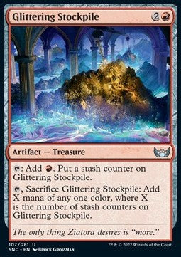 Glittering Stockpile - Streets of New Capenna (Uncommon) [SNC-107]
