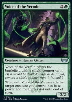 Voice of the Vermin - Streets of New Capenna (Uncommon) [SNC-163]