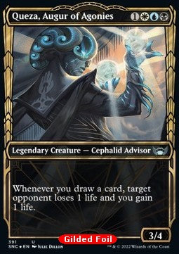 Queza, Augur of Agonies (V.2) - Streets of New Capenna: Extras (Uncommon) [XSNC-391]