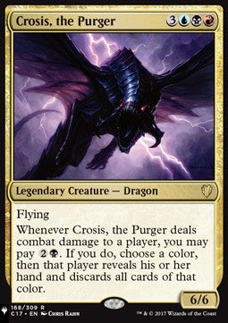 Crosis, the Purger - The List (Rare) [ZNL-168]