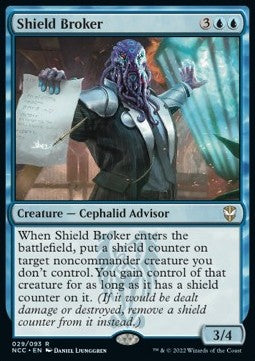 Shield Broker - Commander: Streets of New Capenna (Rare) [NCC-29]