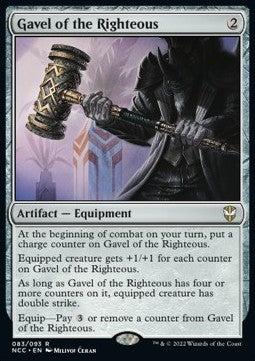 Gavel of the Righteous - Commander: Streets of New Capenna (Rare) [NCC-83]