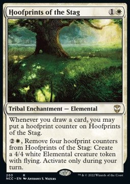 Hoofprints of the Stag - Commander: Streets of New Capenna (Rare) [NCC-203]