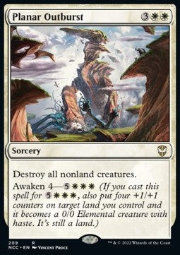 Planar Outburst - Commander: Streets of New Capenna (Rare) [NCC-209]