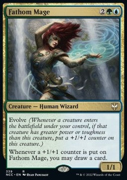Fathom Mage - Commander: Streets of New Capenna (Rare) [NCC-339]