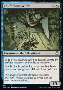 Inkfathom Witch - Commander: Streets of New Capenna (Uncommon) [NCC-342]