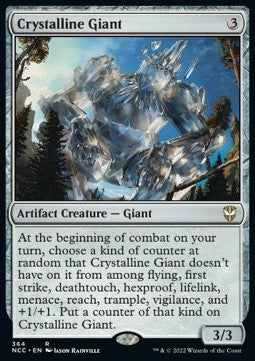 Crystalline Giant - Commander: Streets of New Capenna (Rare) [NCC-364]