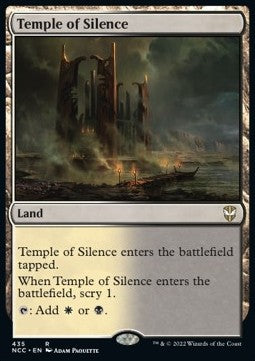 Temple of Silence - Commander: Streets of New Capenna (Rare) [NCC-435]