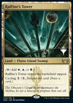 Raffine's Tower (V.2) - Streets of New Capenna: Promos (Rare) [PSNC-254]